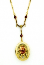 Vintage Victorian Locket Necklace